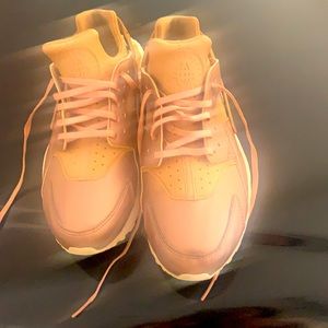 They do run small. In good condition.